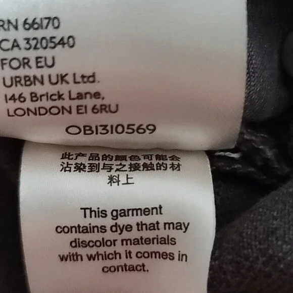 Anthropologie Pilcro The Borrowed Boyfriend Jeans Sz 32 Gray Distressed NWOT - Picture 14 of 14